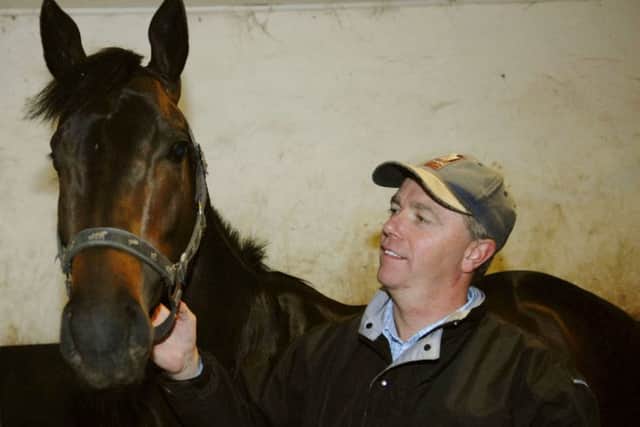 SPRINT KING -- trainer Karl Burke, who saddled Quiet Reflection, the winner of the Group One 32Red Sprint Cup at Haydock on Saturday.