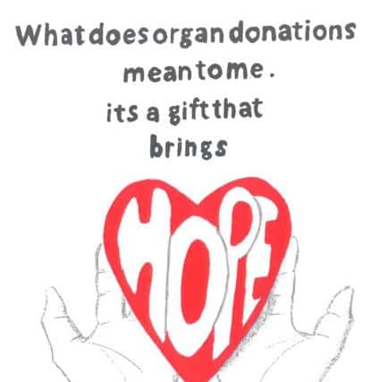Entries are open for a poster competition to raise awareness for the blood and organ donation register.
