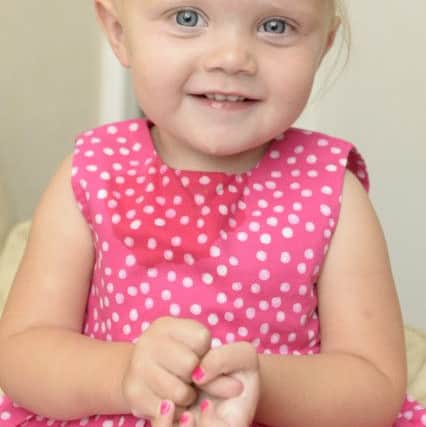 The little trooper, Tiffany-Rose was born with 15 heart defects and doctors have told the family on a number of occasions that she has a low chance of survival. They still keep hope, knowing that she's proven them wrong before.