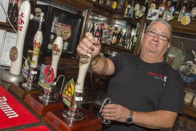 Prior's Well Brewery in Mansfield Woodhouse with its own bar upstairs. Owner Dave Vann at the bar
Picture: Sarah Washbourn