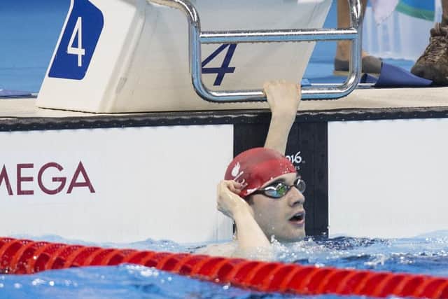 Swimmer Ollie Hynd MBE, 100m Freestyle S8 - Men, from Kirkby in Ashfield, Nottinghamshire, at the Rio Paralympic Games 2016. Pic credit onEdition.