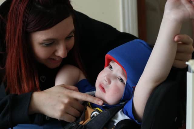 IN PICTURE: Kade, two pictured with his mother Melissa Gibbons. PICTURE BY MARK FEAR/MARK FEAR PHOTOGRAPHY