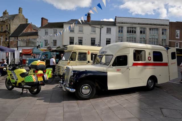 Classic car festival at Mansfield