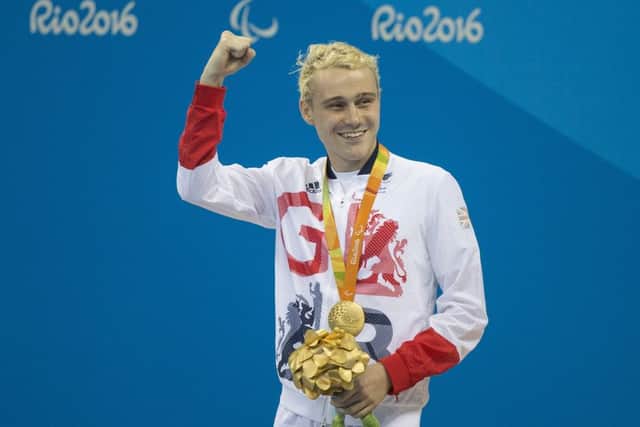 Ollie Hynd with his gold medal from last week - picture by onEdition.