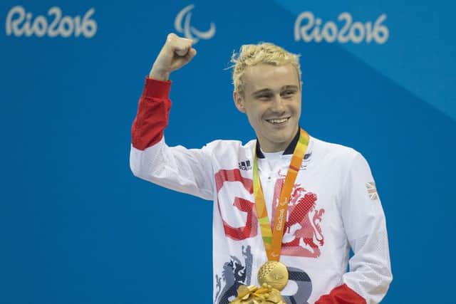 Ollie Hynd with his gold medal from last week - picture by onEdition.