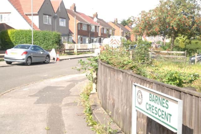 The incident is alleged to have occurred in Barnes Crescent, Sutton, on September 8.