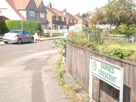 The incident is alleged to have occurred in Barnes Crescent, Sutton, on September 8.