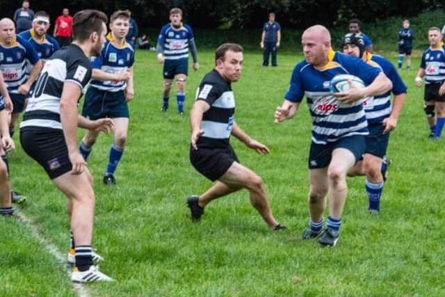 ACTION from Mansfields 12-8 defeat at Belper in their second match of the new season in the National League, Midlands 3 East (North) division.
