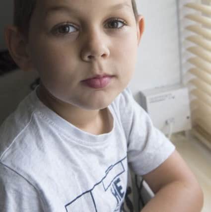 Mum Lisa saus Lewis has autism and was vulnerable on his own away from school.