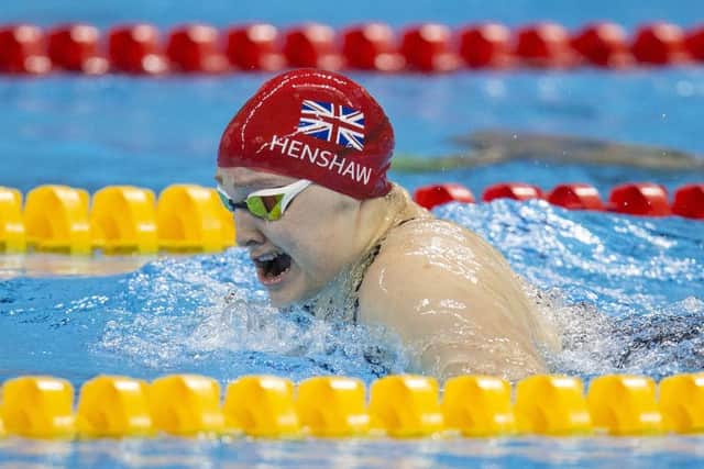 Swimmer Charlotte Henshaw. Pic credit: onEdition.