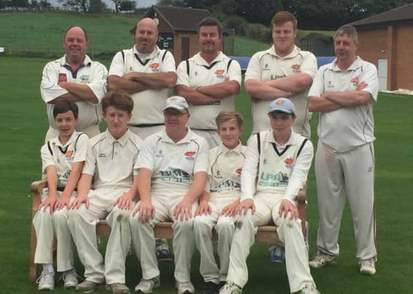 Pictured are Cuckney fourth XI.