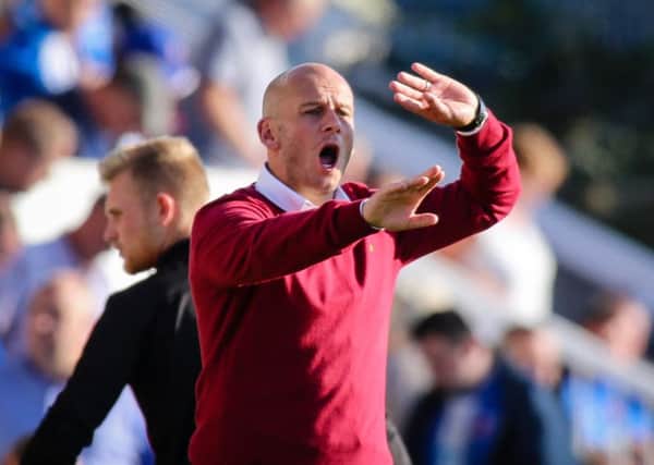 Mansfield Town's Manager Adam Murray - Pic Chris Holloway