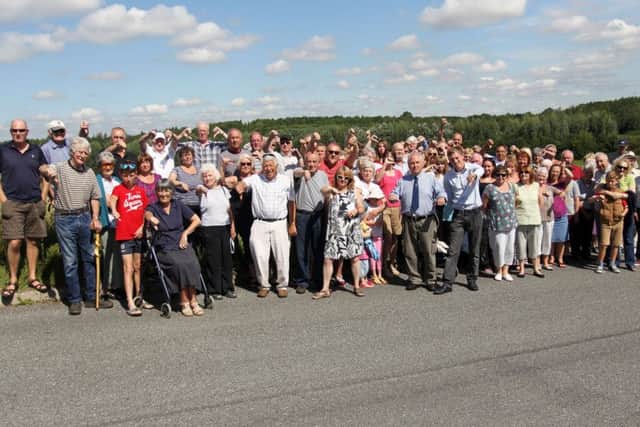 Residents are opposing a housing development off land behind Ashland Road in Sutton.