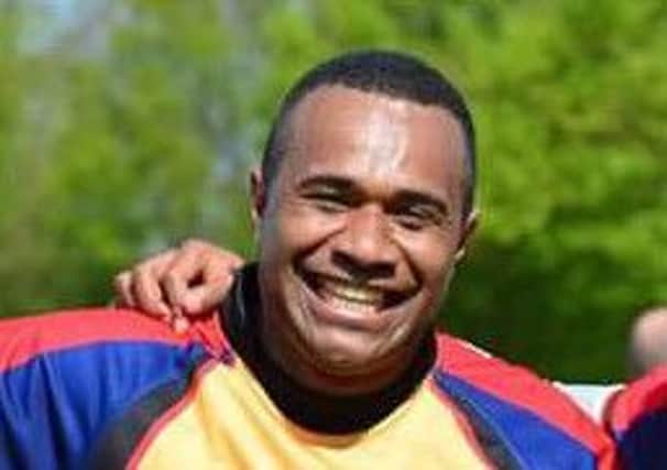 A GREAT BLOKE -- rugby player Savanaca Koro Kokoibulileka, who collapsed and died on the pitch.