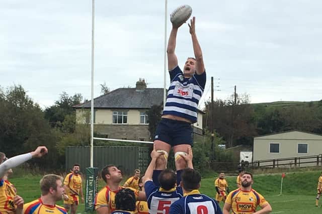 IN COMMAND -- Mansfield seem to have everything under control in their match against Buxton.