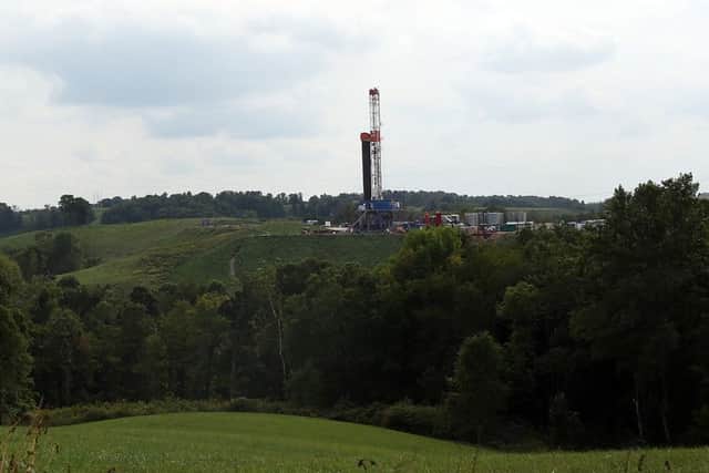 Shale well fracking site in Ohio, US. Pictures: Mark Simpson