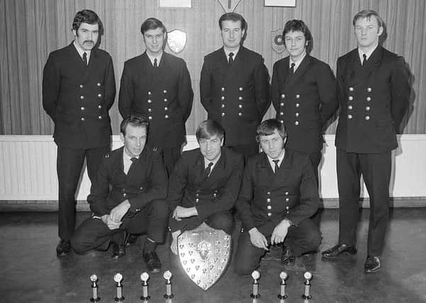 1973 Sutton Fire Station Volleyball Team