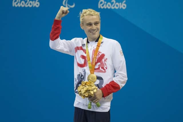 Ollie Hynd with his gold medal from last week - picture by onEdition.
