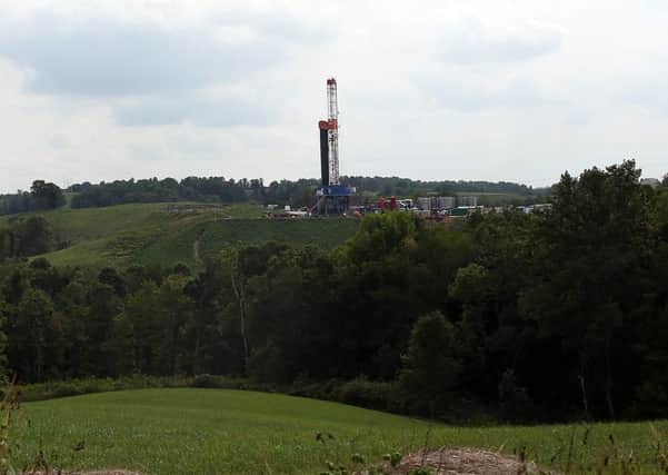 A Shale well  fracking site in Ohio, America. Photo: Mark Simpson
