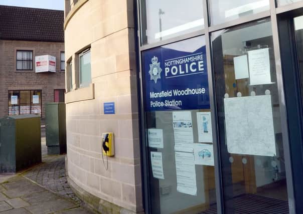 Mansfield Woodhouse Police Station.