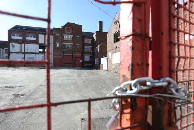 Former factory in Burns Street, Mansfield, is to be converted in to flats.  Photo by Mark Fear Photography.