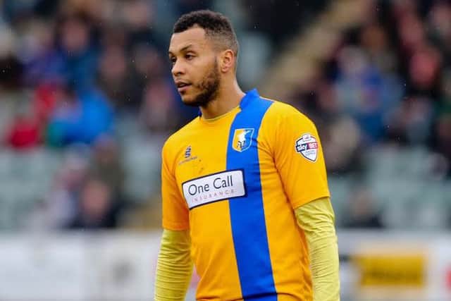 Mansfield Town's Matt Green - Pic by Chris Holloway