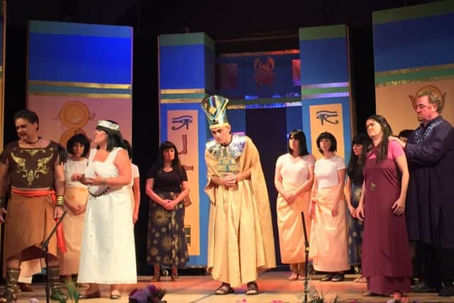 Bolsover Drama Group production of Aida.