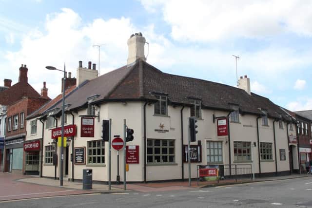The Queen's Head pub Worksop.