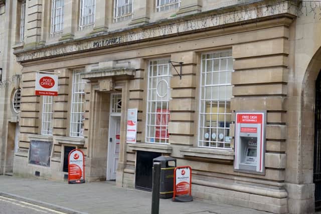 Mansfield post office, Church Street.