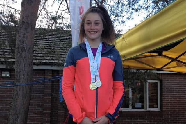 ATHLETE OF THE MATCH -- Tania Smith, who continued her remarkable run of form for Mansfield Harriers.