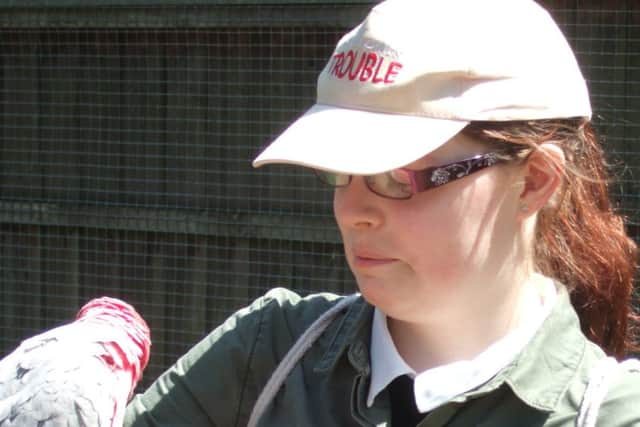 Portland College pupil Lizzy Heeley who was badly injured after she was struck by a car on the A60.