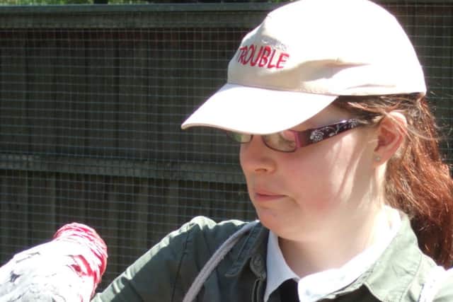 Portland College pupil Lizzy Heeley who was badly injured after she was struck by a car on the A60.
