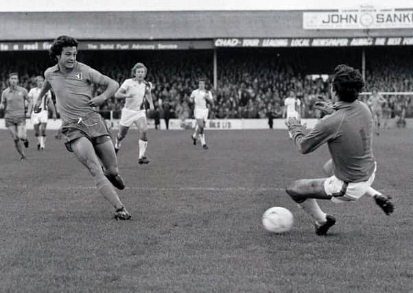1977 Stags v Luton Town Dave Syrett