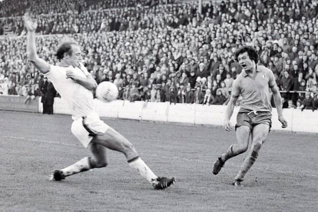 1977 Stags v Luton Town Dave Syrett