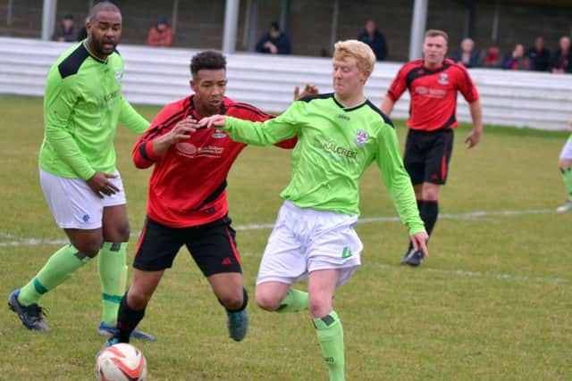 ACTION from Shirebrook Towns 1-1 draw against AFC Emley in the First Division of the Toolstation Northern Counties East League.