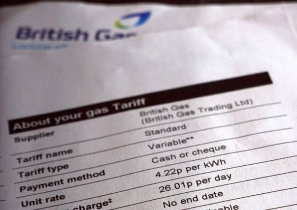 Gas and Electricity bill from British Gas
Picture by Dean Atkins