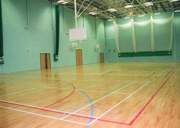 THE walking netball court at Lammas Leisure Centre in Sutton.