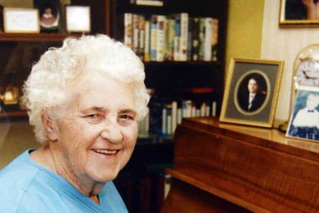 A picture that appeared in the Chad of well-known choir leader Kathleen Cox who recently passed awayPicture: Sarah Washbourn / www.yellowbellyphotos.com