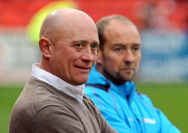Alfreton Town manager, Nicky Law.