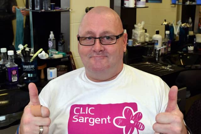 Martin McShane has raised over Â£2000 for Clic Sargent by growing a beard for a year