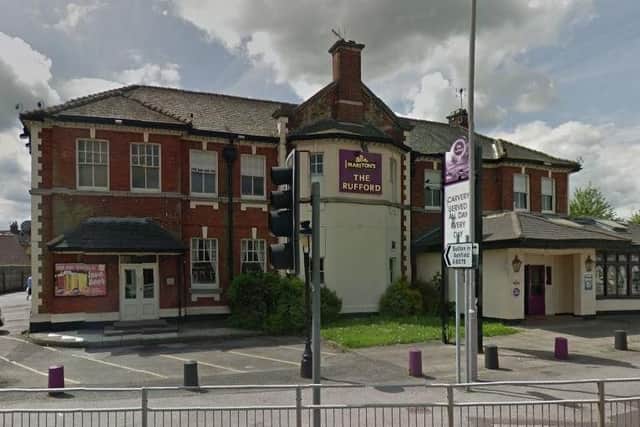 The Rufford pub has been at the centre of a row over customer service after a dad was called a 'beggar' for asking if his toddler could have a bowl of mash and gravy.