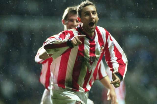 DON HUTCHISON, who scored the only goal the last time England met Scotland in a competitive international, at Wembley back in 1999.