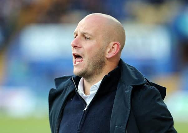 Mansfield Town v Plymouth Argyle
English League Football - FA Cup First Round
Field Mill, Mansfield, England
5th November 2016

Mansfield Town Manager Adam Murray

Picture by Dan Westwell

dan.westwell@btinternet.com
07793 733140