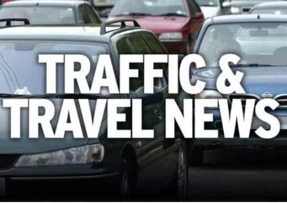 Crash road closure
