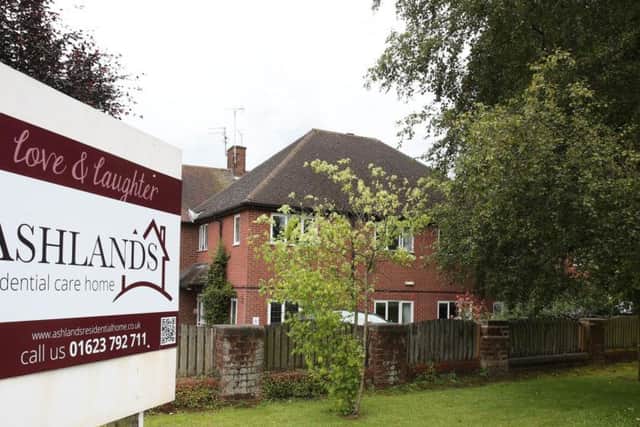 Ashlands, in Southwell Road, Rainworth