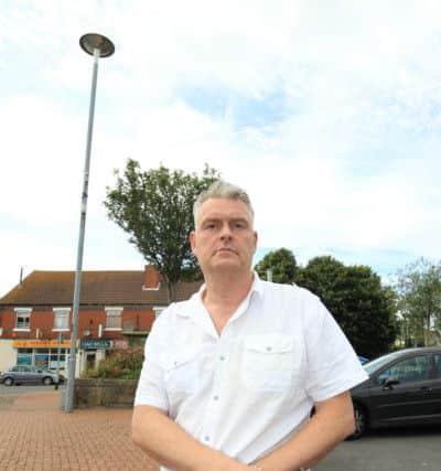 Councillor Lee Andrerson, who has won a battle to get CCTV cameras put up in Huthwaite town centre.
