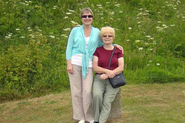 Julie Hill (left), 51, and her mother Rose Hill, 75