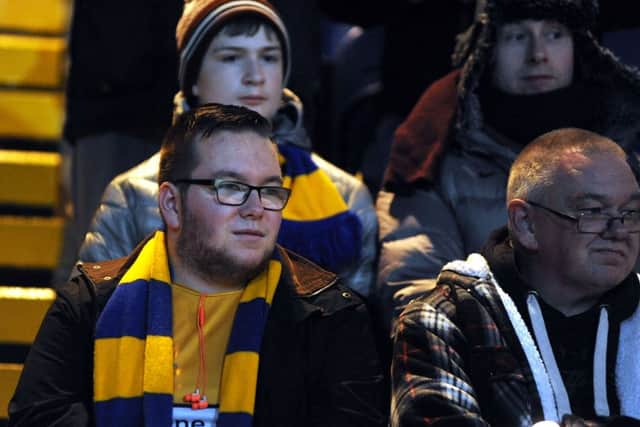 Stags v Blackpool fans gallery.