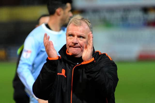 Mansfield Town v Crawley Town.