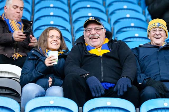 Mansfield Town Fans - Pic Chris Holloway